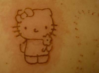 hello kitty hot pen brand Hello Kitty hot pen brand scar