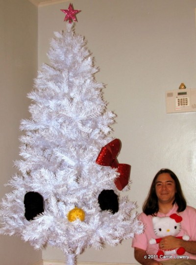 hello kitty xmas tree Hello Kitty Xmas tree