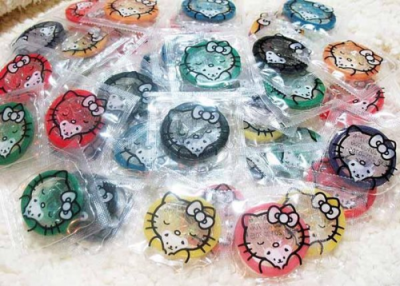 hello kitty flavored condoms Hello Kitty colored and flavored condoms