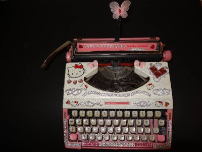 hello kitty typewriter