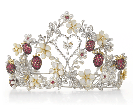 Hello Kitty ruby peal tiara