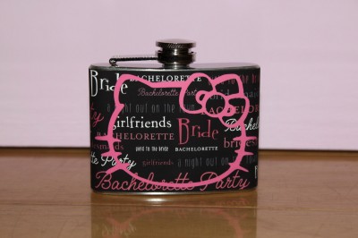 hello kitty wedding flask
