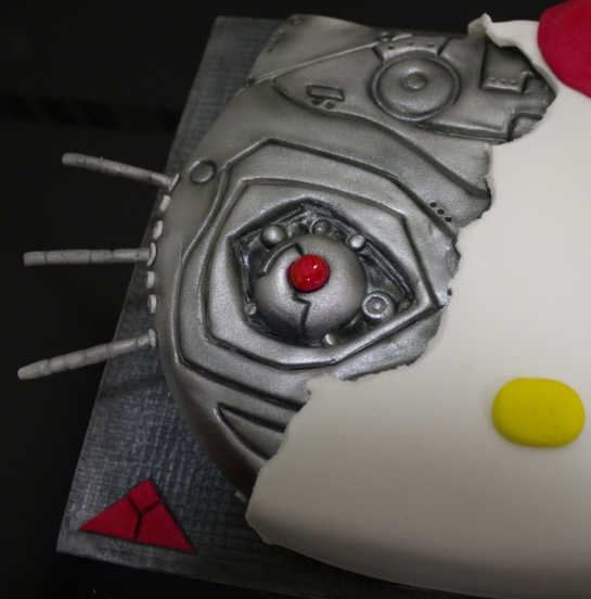 Cute terminator cake