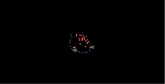 Hello Kitty sky 4th of July